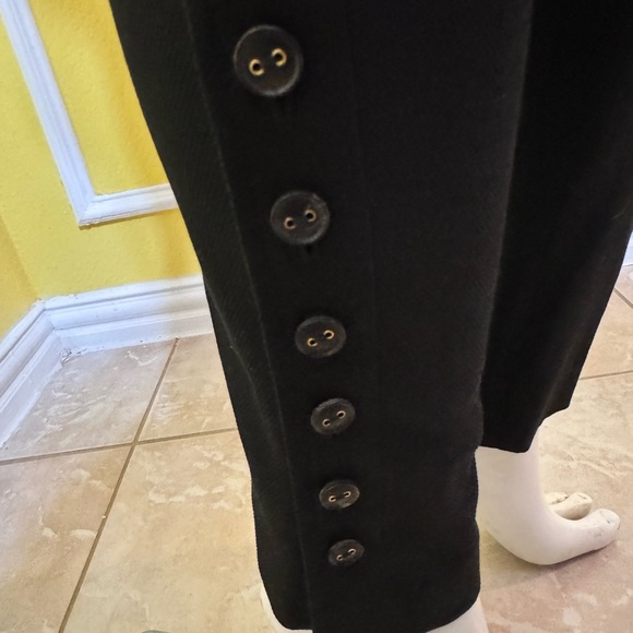 Escada Black Skinny Women's Pants - Picture 9 of 11